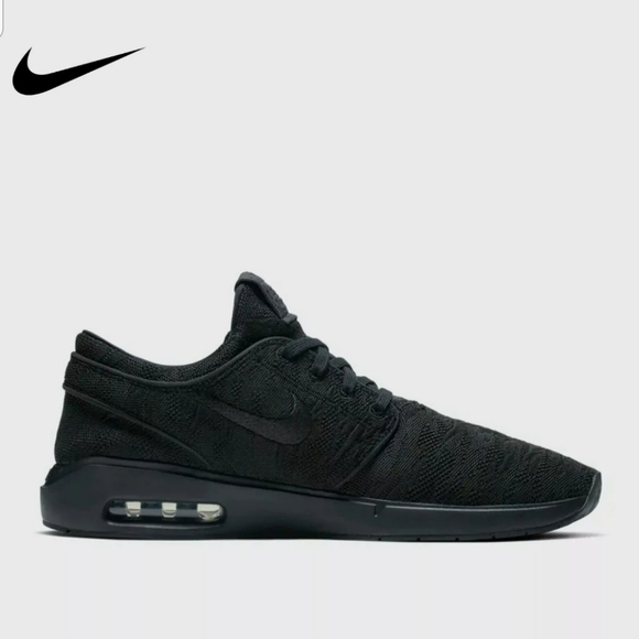 Nike SB Air Max Stefan Janoski 2 "Triple Black"  A - Picture 6 of 6